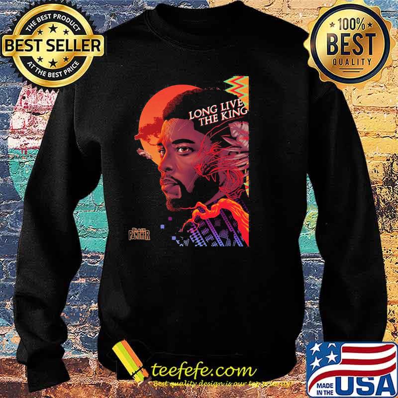 Long Live The King Of Wakanda Forever Black Panther Shirt Sweater Long Live The King Of Wakanda Forever Black Panther Shirt Sweater