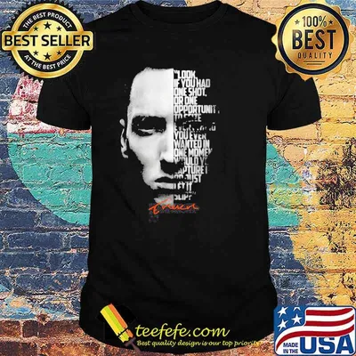 Look If You Had One Shot Opportunity Wanted In On Moment Quote Legend Eminem Shirt