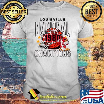 Louisville National 1980 Champions Basketball shirt