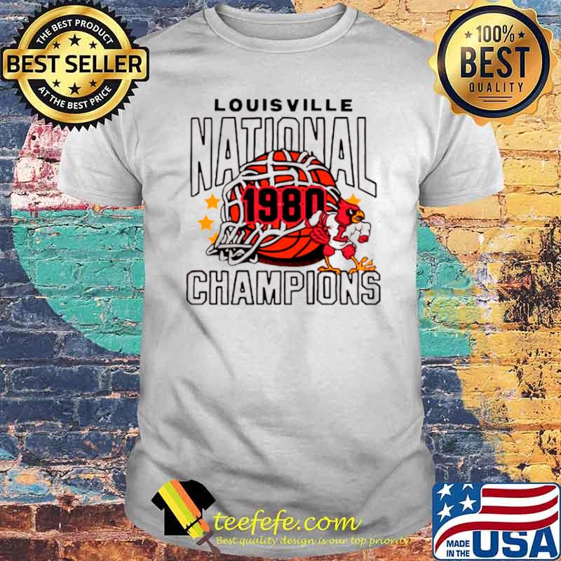 Louisville National 1980 Champions Basketball shirt