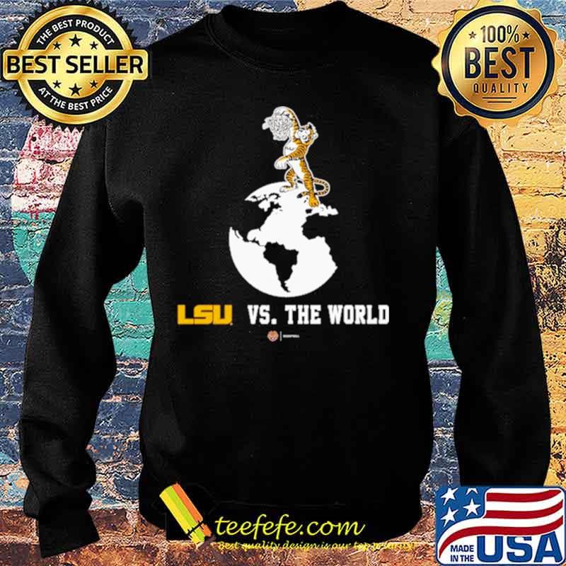 LSU Basketball vs The World 2021 Sweater LSU Basketball vs The World 2021 Sweater