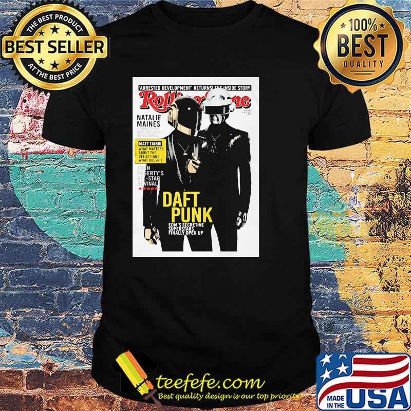 Magazine Daft Punk Rolling Stone Shirt Magazine Daft Punk Rolling Stone Shirt