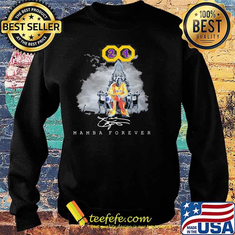 Mamba Forever Number 24 Signature Shirt Sweater Mamba Forever Number 24 Signature Shirt Sweater