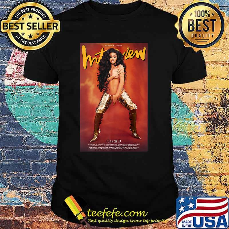 March 2021 Cover Cardi B Premium Shirt