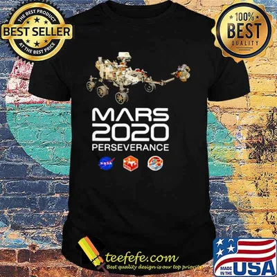 Mars 2020 Perseverance Rover shirt