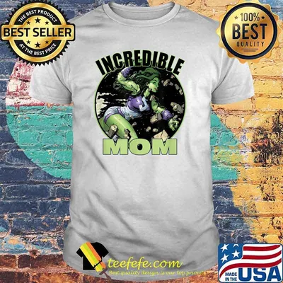 Marvel She Hulk Incredible Mom Portrait Shirt