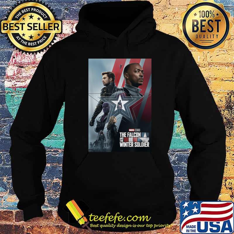 Marvel The Falcon and The Winter Soldier Series Poster Shirt Hoodie Marvel The Falcon and The Winter Soldier Series Poster Shirt Hoodie