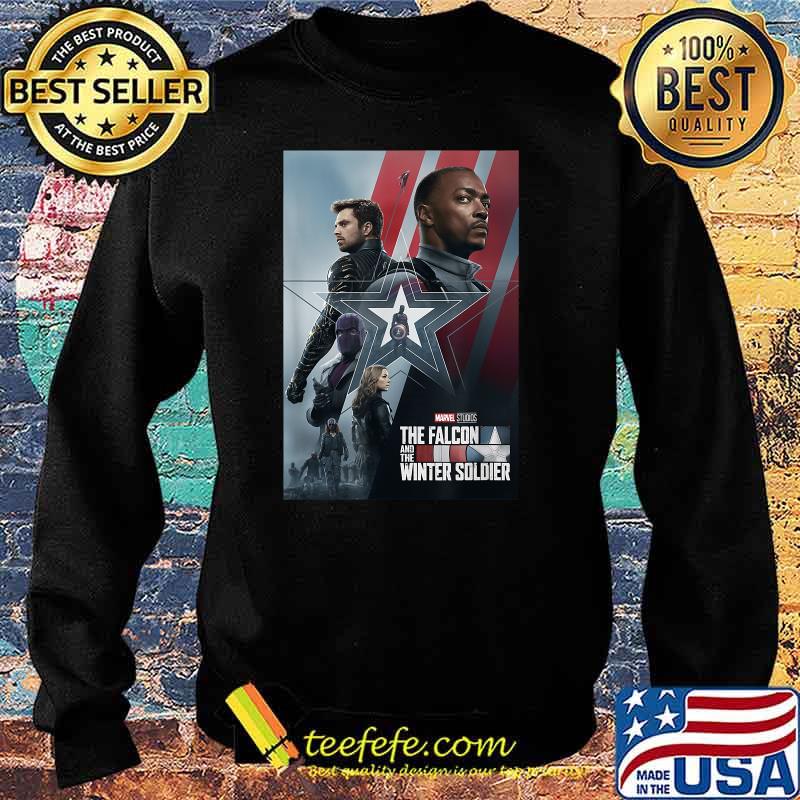 Marvel The Falcon and The Winter Soldier Series Poster Shirt Sweater Marvel The Falcon and The Winter Soldier Series Poster Shirt Sweater