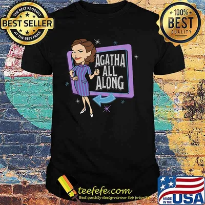 Marvel Wandavision Agatha All Along Retro Shirt