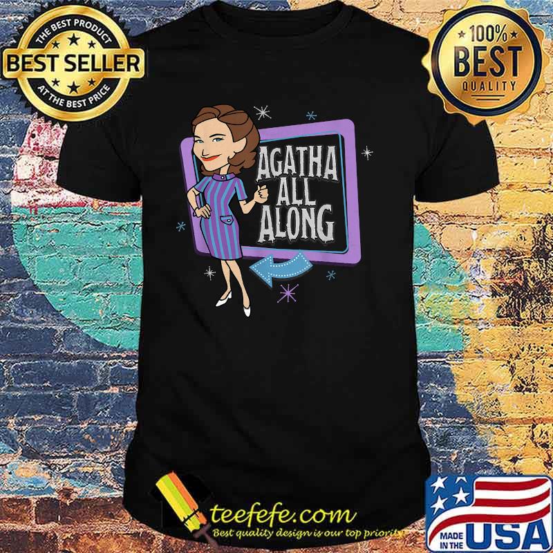 Marvel Wandavision Agatha All Along Retro Shirt Marvel Wandavision Agatha All Along Retro Shirt