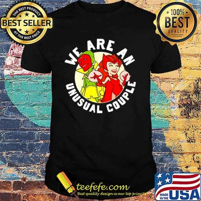 Marvel Wandavision Halloween We Are An Unusual Couple shirt