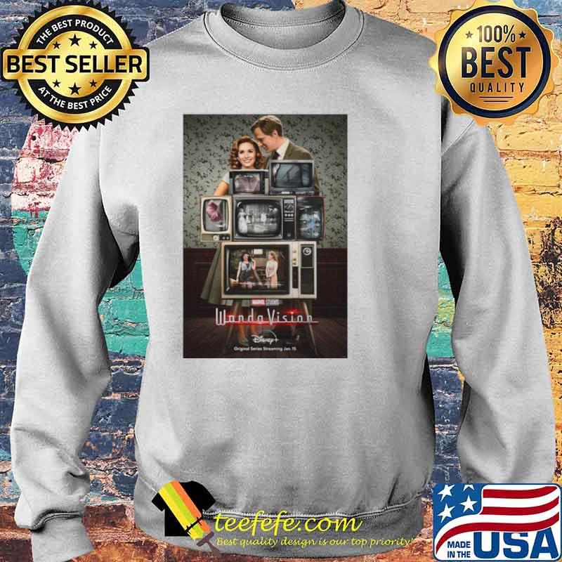 Marvel Wandavision Through The Years Sweater Marvel Wandavision Through The Years Sweater