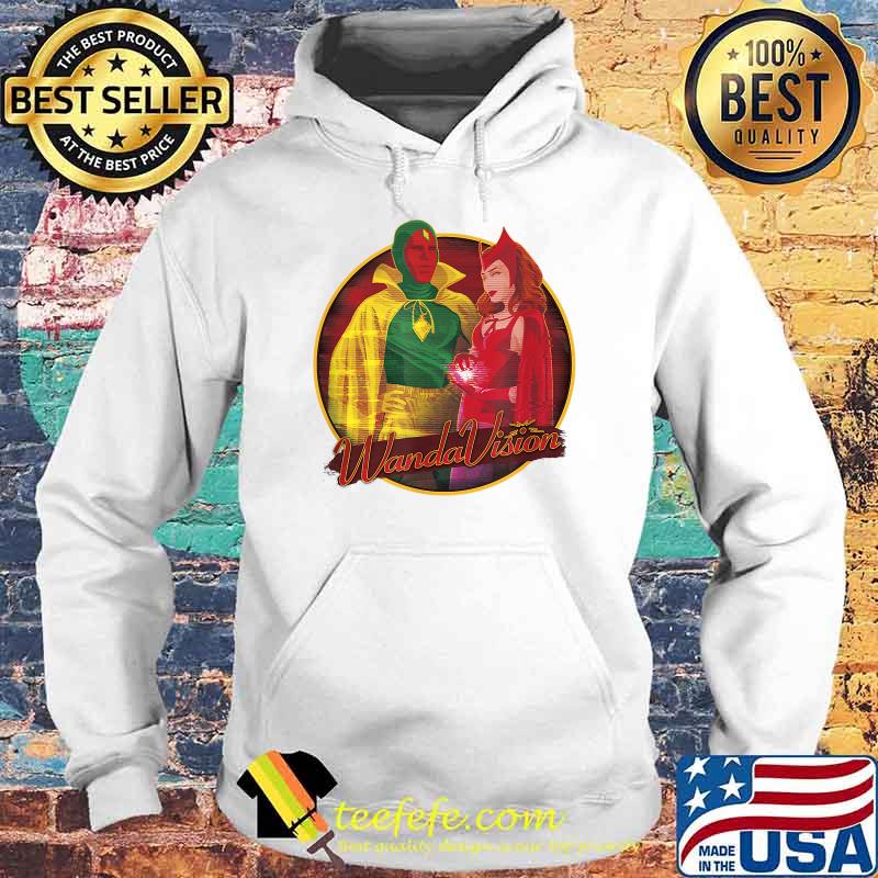 Marvel Wandavision Wanda And Vision Halloween Shirt Hoodie Marvel Wandavision Wanda And Vision Halloween Shirt Hoodie