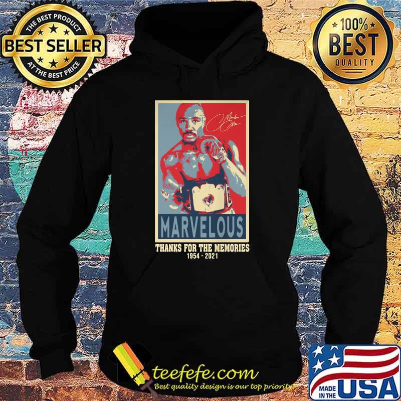 Marvelous Hagler Thanks For The Memories 1954 2021 Signature Retro Shirt Hoodie Marvelous Hagler Thanks For The Memories 1954 2021 Signature Retro Shirt Hoodie
