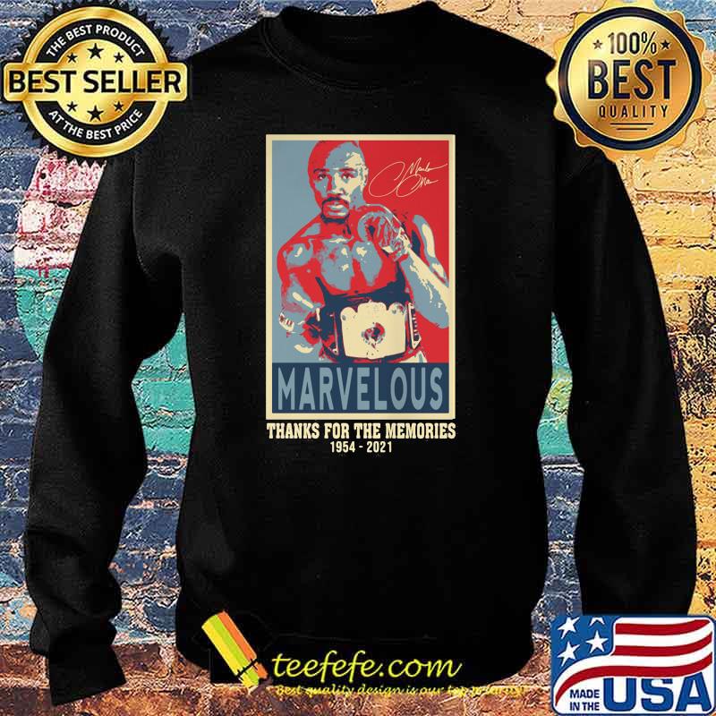 Marvelous Hagler Thanks For The Memories 1954 2021 Signature Retro Shirt Sweater Marvelous Hagler Thanks For The Memories 1954 2021 Signature Retro Shirt Sweater