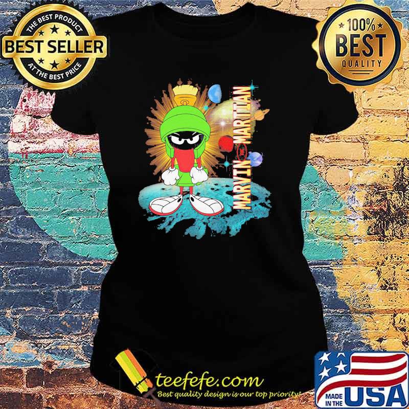 Marvin Maritan From Warner Bros Shirt Ladies tee Marvin Maritan From Warner Bros Shirt Ladies tee