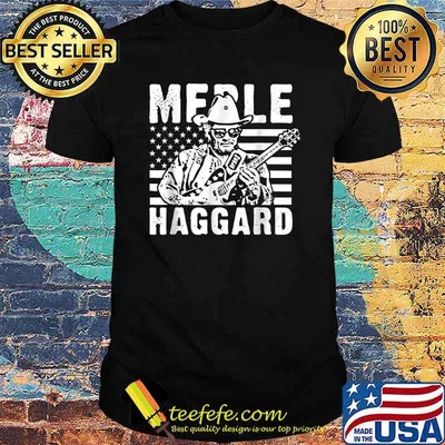Merle Tee Haggard Outlaw Music Country Legend Shirt