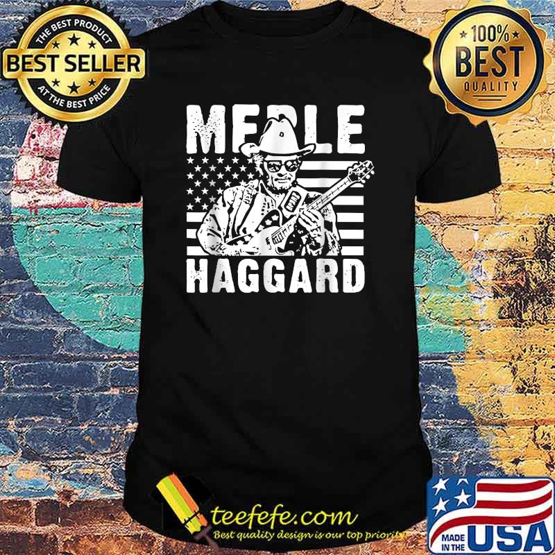 Merle Tee Haggard Outlaw Music Country Legend Shirt