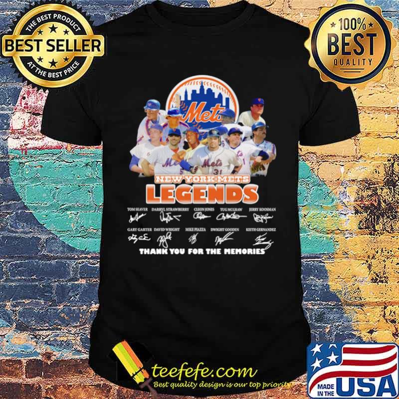 Met New York Mets Legends Thank You For The Memories Signatures Shirt Met New York Mets Legends Thank You For The Memories Signatures Shirt