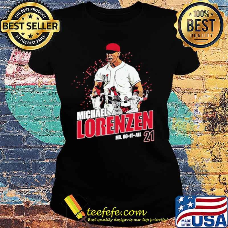 Michael Lorenzen MLBPA Ladies tee Michael Lorenzen MLBPA Ladies tee