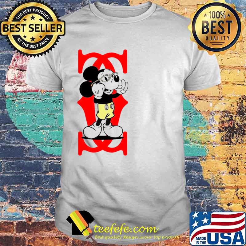 Mickey Mouse Cartier Capital boss up shirt