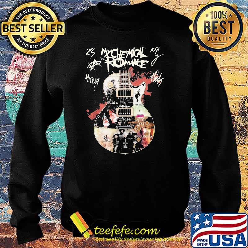 My Chemical Romance Guitar Signature Shirt Sweater My Chemical Romance Guitar Signature Shirt Sweater