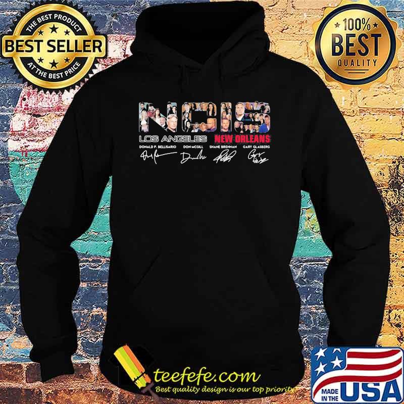 NCIS Los Angeles And New York Orleans Signature Shirt Hoodie NCIS Los Angeles And New York Orleans Signature Shirt Hoodie