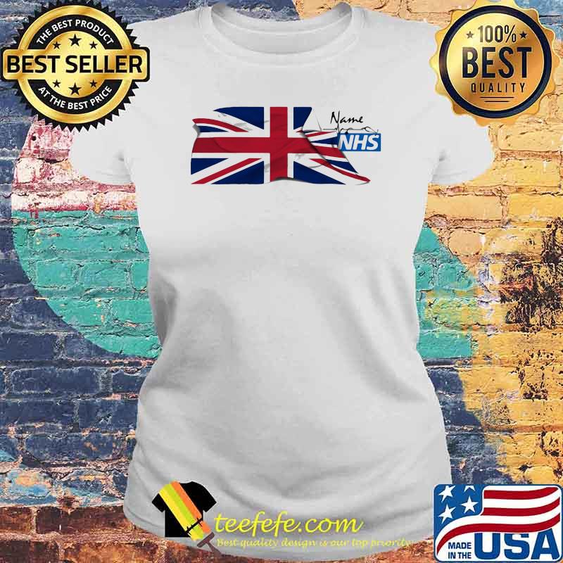 Nhs Flag United Kingdom Shirt Laides tee Nhs Flag United Kingdom Shirt Laides tee