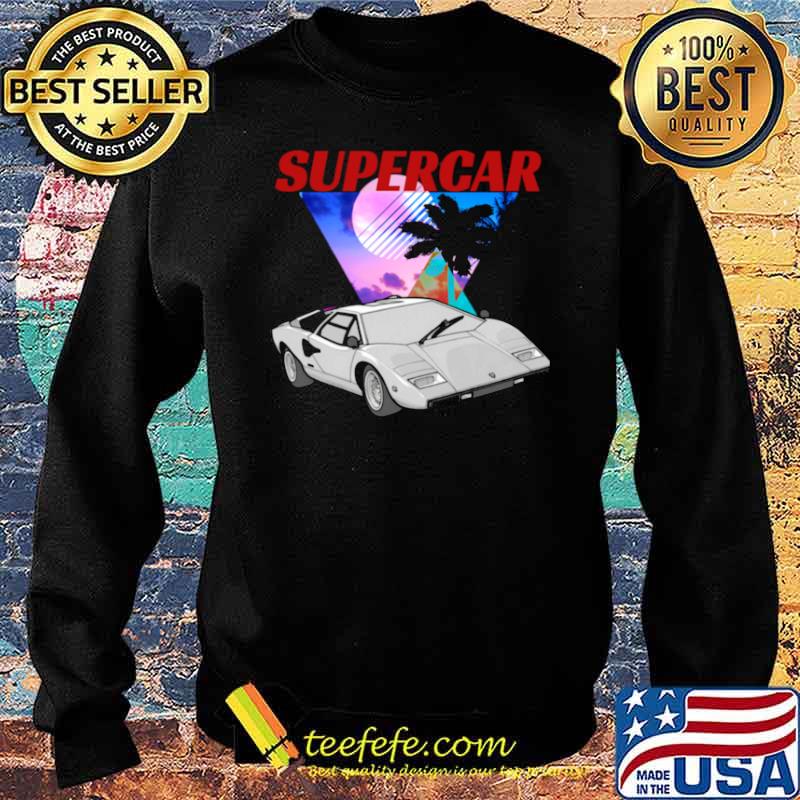 Nice retro style1990s Supercar Sweater Nice retro style1990s Supercar Sweater