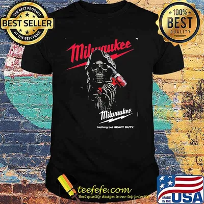 Nothing But Heavy Duty Punisher With Logo Milwaukee Shirt