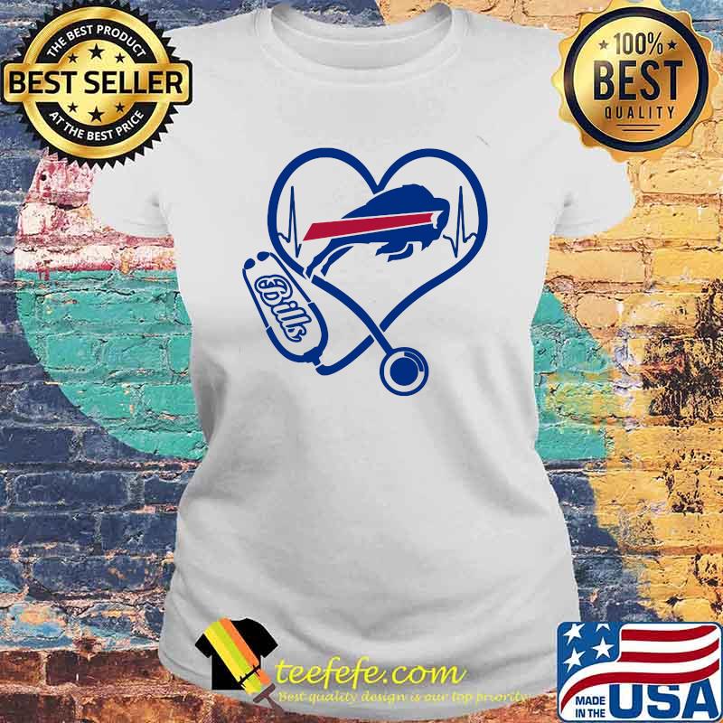 Nurse Buffalo Bills Football Shirt Laides tee Nurse Buffalo Bills Football Shirt Laides tee