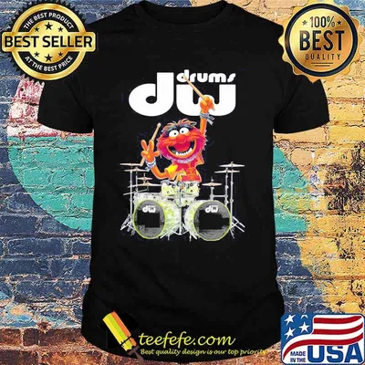 Official Drums Dw Muppet Shirt