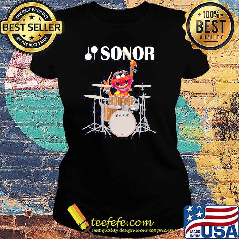 Official Muppet Drum Sonor Shirt Ladies tee Official Muppet Drum Sonor Shirt Ladies tee
