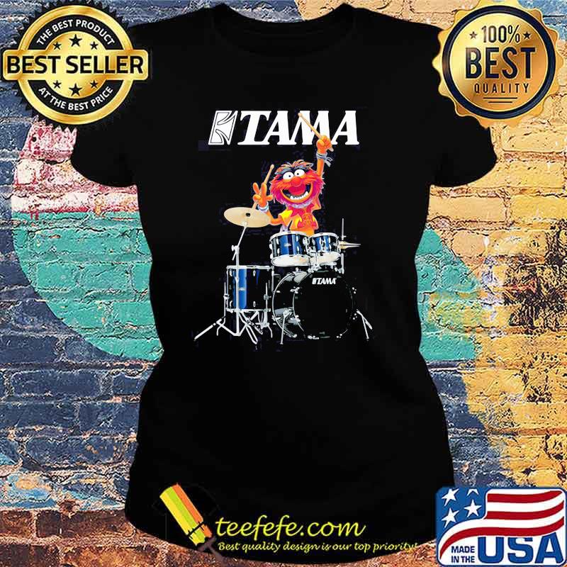 Official Muppet Drum Tama Shirt Ladies tee Official Muppet Drum Tama Shirt Ladies tee
