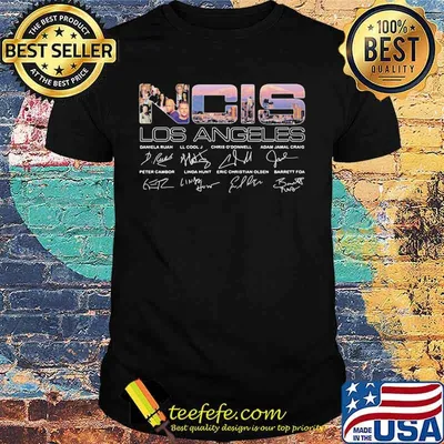 Official Ncis Los Angeles Signature Shirt