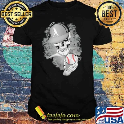 Official Punisher Skull Baseball Shirt