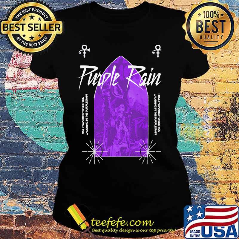 Official Purple Rain Shirt Ladies tee Official Purple Rain Shirt Ladies tee