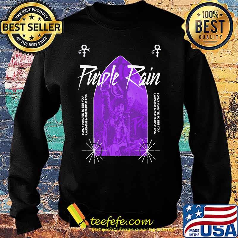 Official Purple Rain Shirt Sweater Official Purple Rain Shirt Sweater