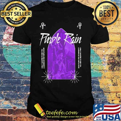 Official Purple Rain Shirt