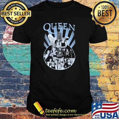 Official Queen Band Music Guitar Shirt