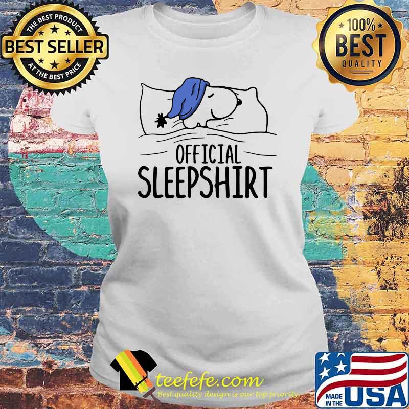 Official Sleep Snoopy Shirt Laides tee Official Sleep Snoopy Shirt Laides tee