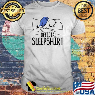 Official Sleep Snoopy Shirt