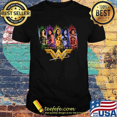 Official Wonder Woman Signature Shirt