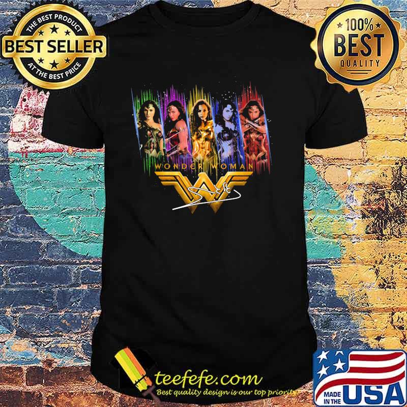 Official Wonder Woman Signature Shirt