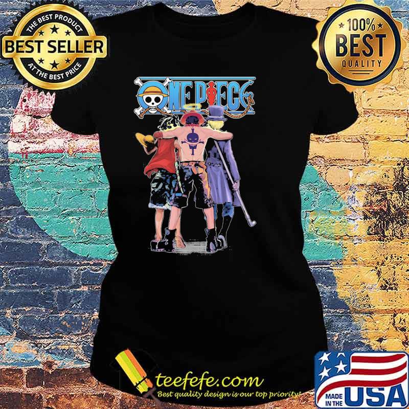 One Piece Cartoon Shirt Ladies tee One Piece Cartoon Shirt Ladies tee