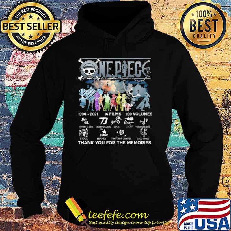 one piece thank you for the memories 2021 Hoodie one piece thank you for the memories 2021 Hoodie