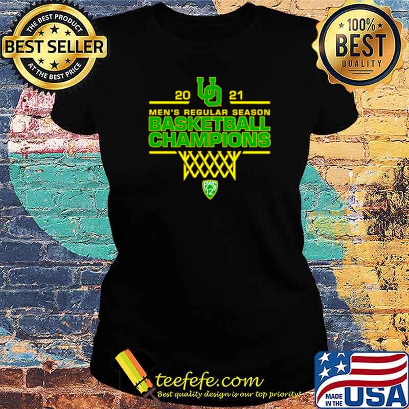 Oregon Ducks 2021 ACC Men’s Regular Season Basketball Champions Ladies tee Oregon Ducks 2021 ACC Men’s Regular Season Basketball Champions Ladies tee