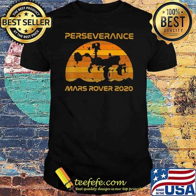 Perseverance Mars Rover 2021 Sunset Vintage shirt