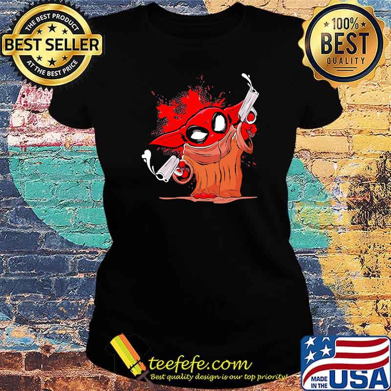 Pew Pew Baby Yoda Gun Shirt Ladies tee Pew Pew Baby Yoda Gun Shirt Ladies tee