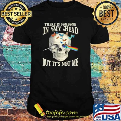 Pink Floyd Skull There Is Someone In My Head But It’s Not Me Shirt